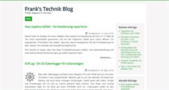 Desktop Screenshot of frank-schuetz.de